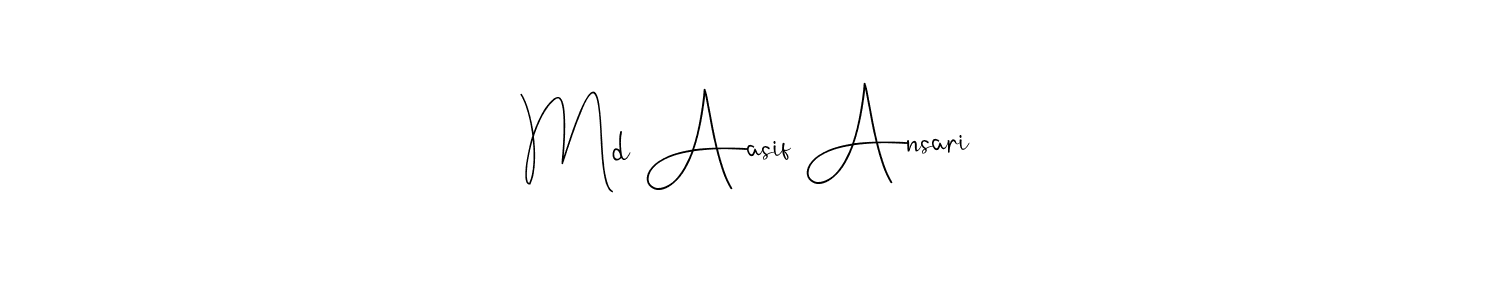 Here are the top 10 professional signature styles for the name Md Aasif Ansari. These are the best autograph styles you can use for your name. Md Aasif Ansari signature style 4 images and pictures png