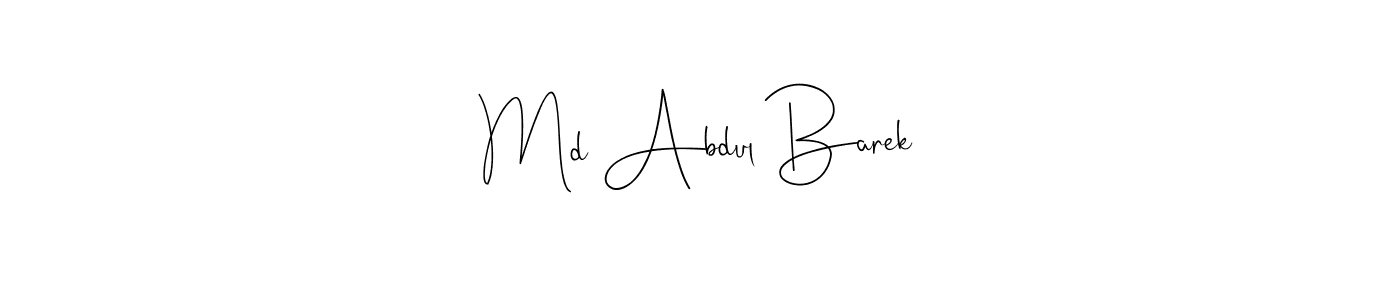 Andilay-7BmLP is a professional signature style that is perfect for those who want to add a touch of class to their signature. It is also a great choice for those who want to make their signature more unique. Get Md Abdul Barek name to fancy signature for free. Md Abdul Barek signature style 4 images and pictures png