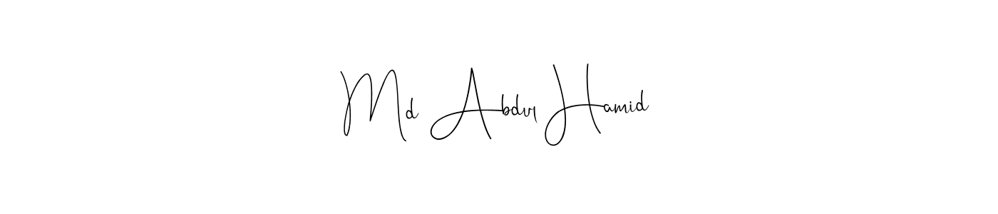 Create a beautiful signature design for name Md Abdul Hamid. With this signature (Andilay-7BmLP) fonts, you can make a handwritten signature for free. Md Abdul Hamid signature style 4 images and pictures png