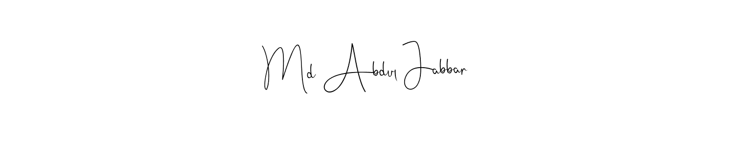 The best way (Andilay-7BmLP) to make a short signature is to pick only two or three words in your name. The name Md Abdul Jabbar include a total of six letters. For converting this name. Md Abdul Jabbar signature style 4 images and pictures png