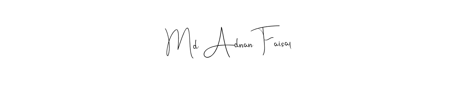 How to Draw Md Adnan Faisal signature style? Andilay-7BmLP is a latest design signature styles for name Md Adnan Faisal. Md Adnan Faisal signature style 4 images and pictures png