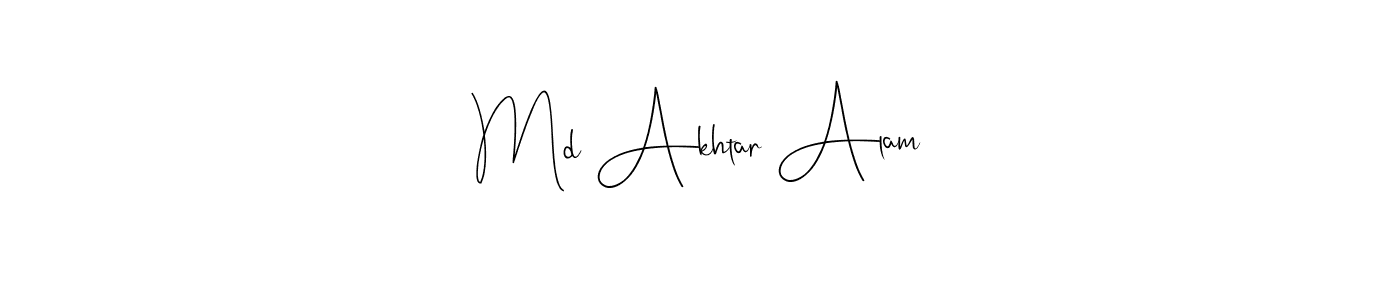 Use a signature maker to create a handwritten signature online. With this signature software, you can design (Andilay-7BmLP) your own signature for name Md Akhtar Alam. Md Akhtar Alam signature style 4 images and pictures png