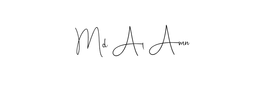 Here are the top 10 professional signature styles for the name Md Al Amn. These are the best autograph styles you can use for your name. Md Al Amn signature style 4 images and pictures png