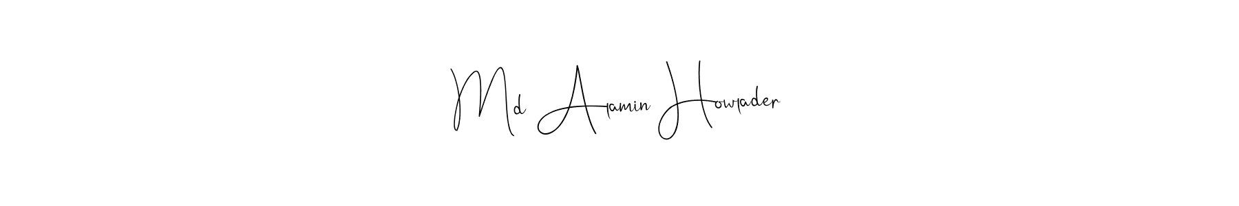 How to Draw Md Alamin Howlader signature style? Andilay-7BmLP is a latest design signature styles for name Md Alamin Howlader. Md Alamin Howlader signature style 4 images and pictures png