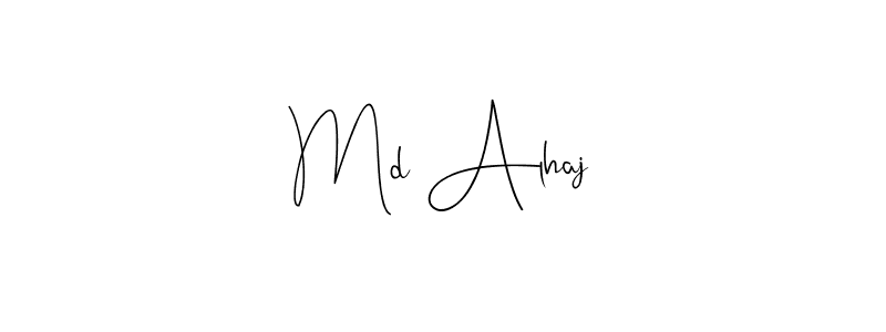 It looks lik you need a new signature style for name Md Alhaj. Design unique handwritten (Andilay-7BmLP) signature with our free signature maker in just a few clicks. Md Alhaj signature style 4 images and pictures png