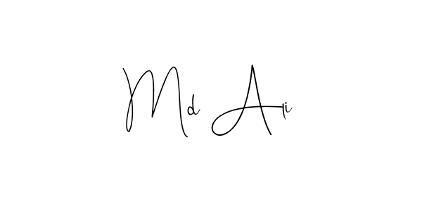 It looks lik you need a new signature style for name Md Ali. Design unique handwritten (Andilay-7BmLP) signature with our free signature maker in just a few clicks. Md Ali signature style 4 images and pictures png