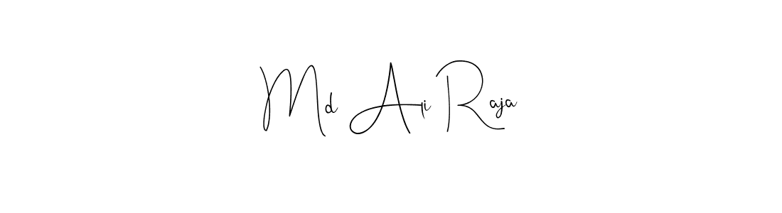 Make a beautiful signature design for name Md Ali Raja. Use this online signature maker to create a handwritten signature for free. Md Ali Raja signature style 4 images and pictures png