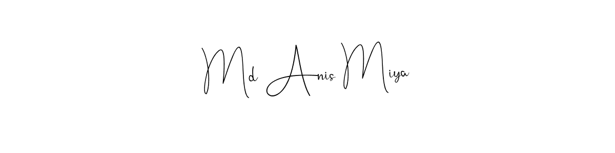 Create a beautiful signature design for name Md Anis Miya. With this signature (Andilay-7BmLP) fonts, you can make a handwritten signature for free. Md Anis Miya signature style 4 images and pictures png