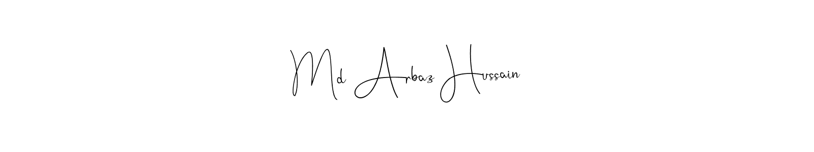 Once you've used our free online signature maker to create your best signature Andilay-7BmLP style, it's time to enjoy all of the benefits that Md Arbaz Hussain name signing documents. Md Arbaz Hussain signature style 4 images and pictures png