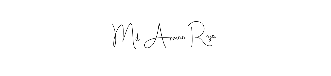 It looks lik you need a new signature style for name Md Arman Raja. Design unique handwritten (Andilay-7BmLP) signature with our free signature maker in just a few clicks. Md Arman Raja signature style 4 images and pictures png