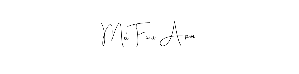 Also You can easily find your signature by using the search form. We will create Md Faiz Alam name handwritten signature images for you free of cost using Andilay-7BmLP sign style. Md Faiz Alam signature style 4 images and pictures png