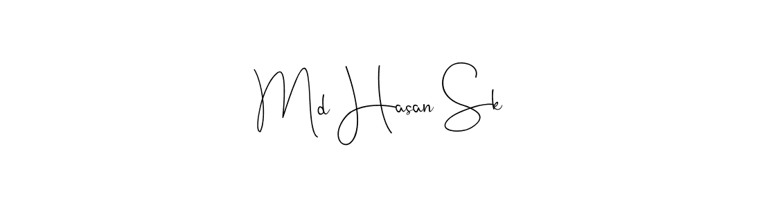 It looks lik you need a new signature style for name Md Hasan Sk. Design unique handwritten (Andilay-7BmLP) signature with our free signature maker in just a few clicks. Md Hasan Sk signature style 4 images and pictures png