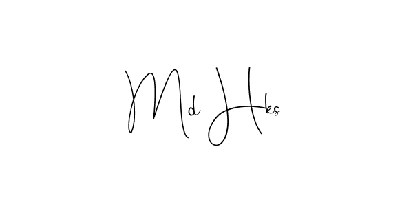 Similarly Andilay-7BmLP is the best handwritten signature design. Signature creator online .You can use it as an online autograph creator for name Md Hks. Md Hks signature style 4 images and pictures png
