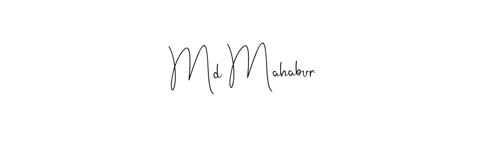 Make a beautiful signature design for name Md Mahabur. Use this online signature maker to create a handwritten signature for free. Md Mahabur signature style 4 images and pictures png