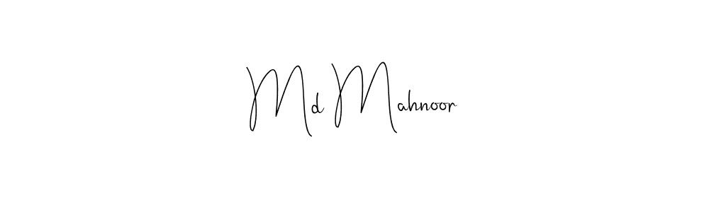 See photos of Md Mahnoor official signature by Spectra . Check more albums & portfolios. Read reviews & check more about Andilay-7BmLP font. Md Mahnoor signature style 4 images and pictures png