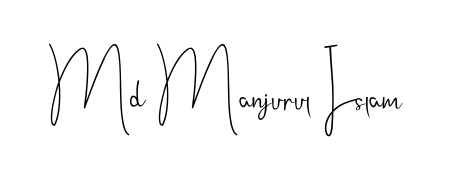 Quickly download Md Manjurul Islam name signature in high-resolution PNG using Andilay-7BmLP style. Ready to insert into PDFs and online applications. Md Manjurul Islam signature style 4 images and pictures png