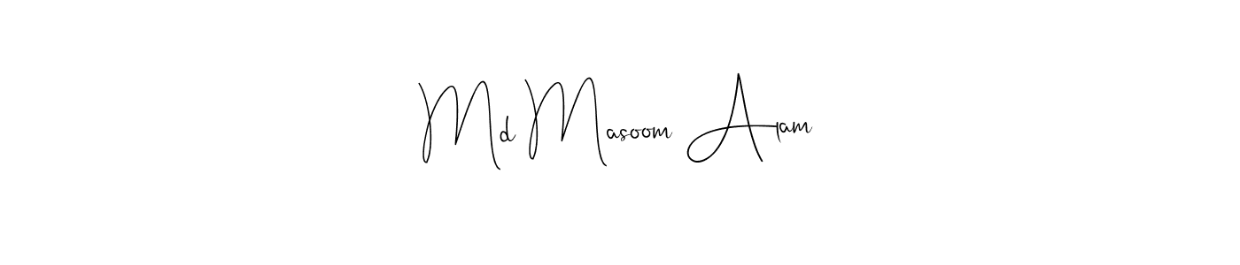 Here are the top 10 professional signature styles for the name Md Masoom Alam. These are the best autograph styles you can use for your name. Md Masoom Alam signature style 4 images and pictures png