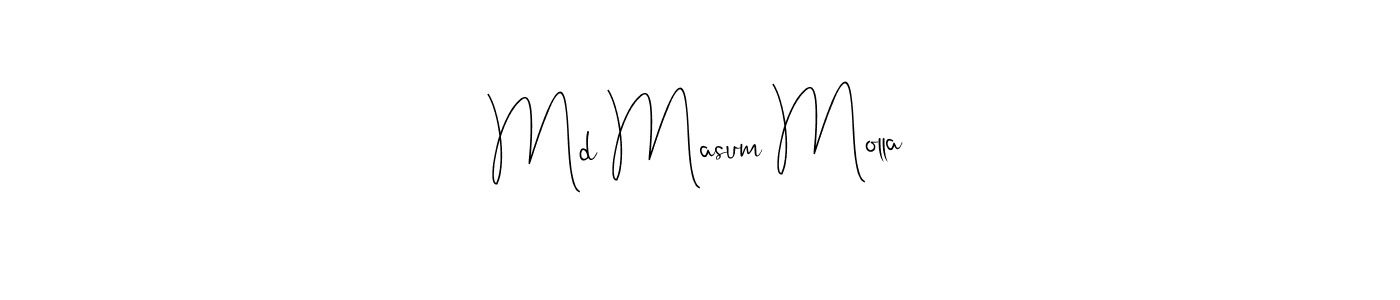 Also You can easily find your signature by using the search form. We will create Md Masum Molla name handwritten signature images for you free of cost using Andilay-7BmLP sign style. Md Masum Molla signature style 4 images and pictures png
