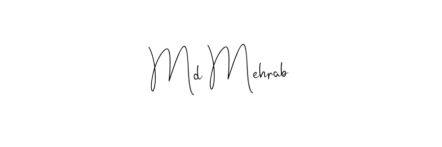 This is the best signature style for the Md Mehrab name. Also you like these signature font (Andilay-7BmLP). Mix name signature. Md Mehrab signature style 4 images and pictures png