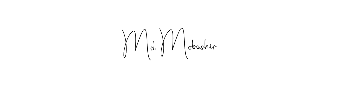 Also we have Md Mobashir name is the best signature style. Create professional handwritten signature collection using Andilay-7BmLP autograph style. Md Mobashir signature style 4 images and pictures png