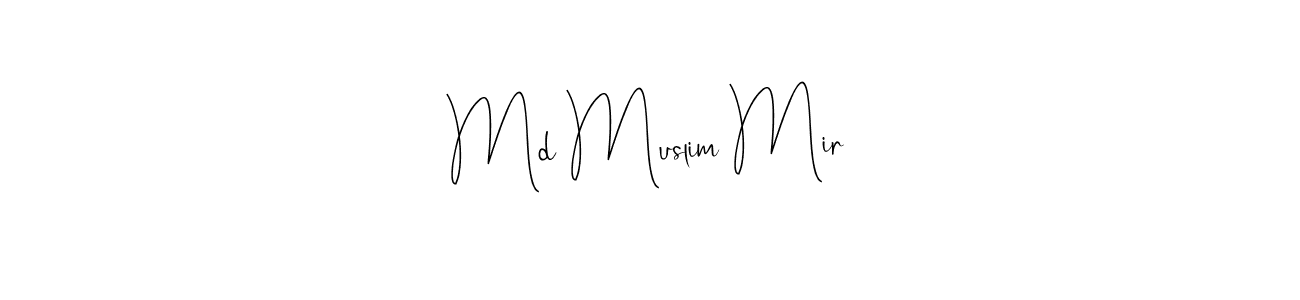 Similarly Andilay-7BmLP is the best handwritten signature design. Signature creator online .You can use it as an online autograph creator for name Md Muslim Mir. Md Muslim Mir signature style 4 images and pictures png