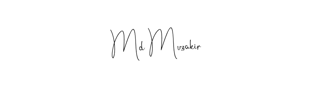 Also we have Md Muzakir name is the best signature style. Create professional handwritten signature collection using Andilay-7BmLP autograph style. Md Muzakir signature style 4 images and pictures png