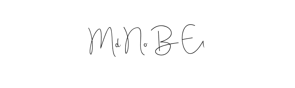 Use a signature maker to create a handwritten signature online. With this signature software, you can design (Andilay-7BmLP) your own signature for name Md No B El. Md No B El signature style 4 images and pictures png