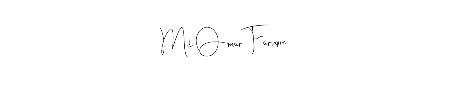 if you are searching for the best signature style for your name Md Omar Faruque. so please give up your signature search. here we have designed multiple signature styles  using Andilay-7BmLP. Md Omar Faruque signature style 4 images and pictures png