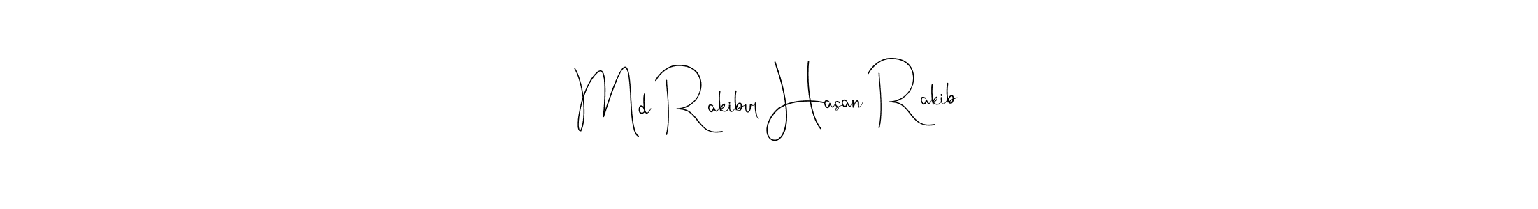 Make a short Md Rakibul Hasan Rakib signature style. Manage your documents anywhere anytime using Andilay-7BmLP. Create and add eSignatures, submit forms, share and send files easily. Md Rakibul Hasan Rakib signature style 4 images and pictures png