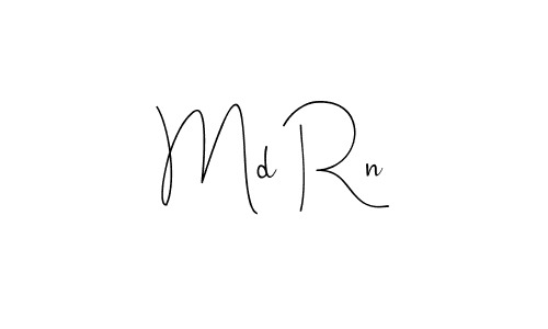 This is the best signature style for the Md Rn name. Also you like these signature font (Andilay-7BmLP). Mix name signature. Md Rn signature style 4 images and pictures png