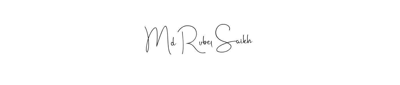 See photos of Md Rubel Saikh official signature by Spectra . Check more albums & portfolios. Read reviews & check more about Andilay-7BmLP font. Md Rubel Saikh signature style 4 images and pictures png