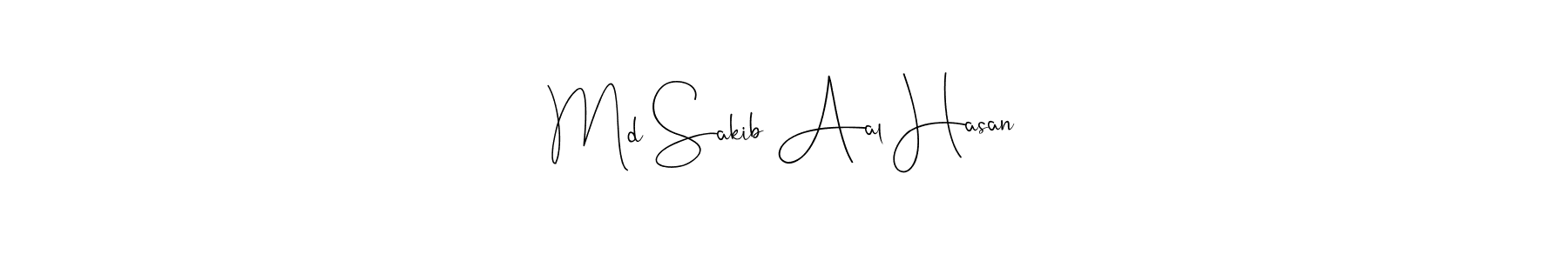 Make a short Md Sakib Aal Hasan signature style. Manage your documents anywhere anytime using Andilay-7BmLP. Create and add eSignatures, submit forms, share and send files easily. Md Sakib Aal Hasan signature style 4 images and pictures png
