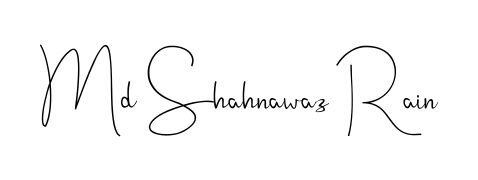 Designed for modern professionals: Md Shahnawaz Rain name signature crafted with Andilay-7BmLP script. Ready for digital PDF workflows. Md Shahnawaz Rain signature style 4 images and pictures png
