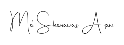 Create your official email sign-off with Md Shanawaz Alam name in Andilay-7BmLP style. Crisp, clean, and perfectly legible across all screens. Md Shanawaz Alam signature style 4 images and pictures png
