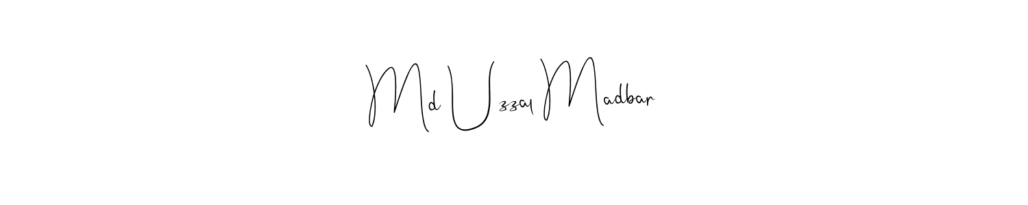 Make a beautiful signature design for name Md Uzzal Madbar. Use this online signature maker to create a handwritten signature for free. Md Uzzal Madbar signature style 4 images and pictures png