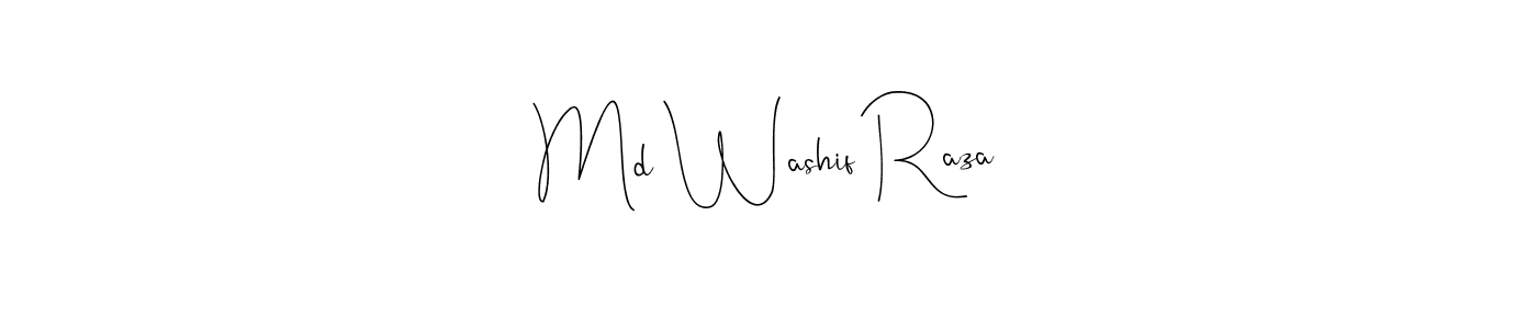 It looks lik you need a new signature style for name Md Washif Raza. Design unique handwritten (Andilay-7BmLP) signature with our free signature maker in just a few clicks. Md Washif Raza signature style 4 images and pictures png