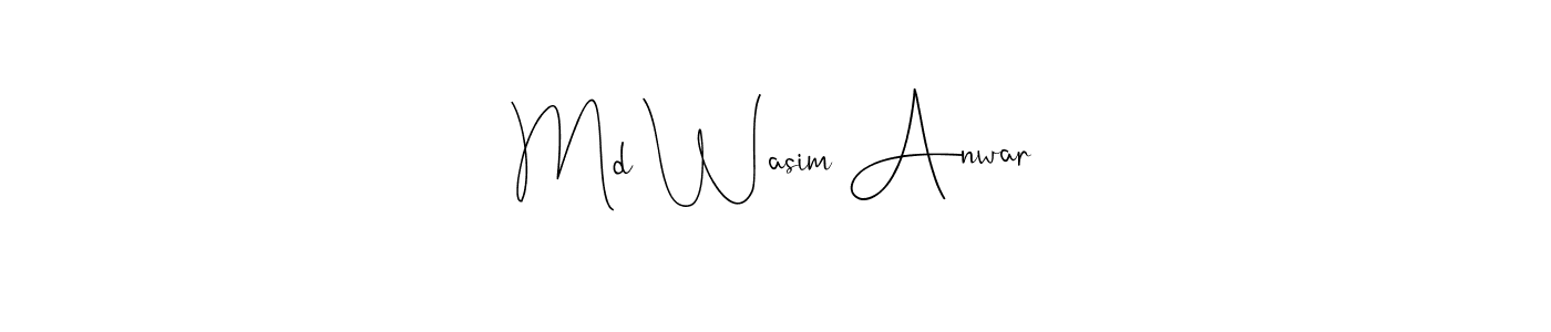 Best and Professional Signature Style for Md Wasim Anwar. Andilay-7BmLP Best Signature Style Collection. Md Wasim Anwar signature style 4 images and pictures png