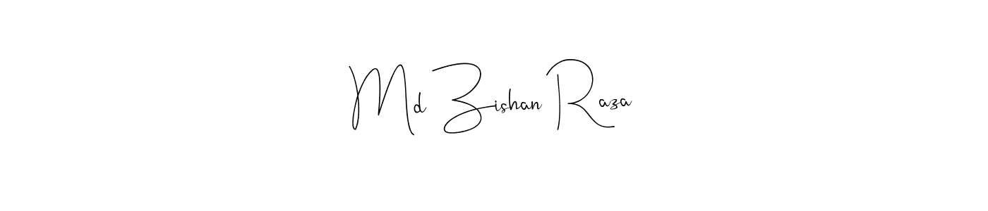 Make a beautiful signature design for name Md Zishan Raza. Use this online signature maker to create a handwritten signature for free. Md Zishan Raza signature style 4 images and pictures png