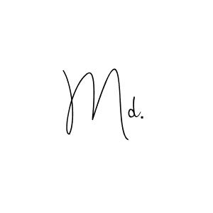 Here are the top 10 professional signature styles for the name Md.. These are the best autograph styles you can use for your name. Md. signature style 4 images and pictures png