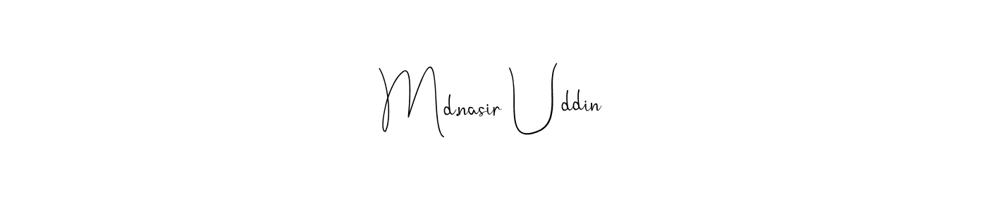 Also You can easily find your signature by using the search form. We will create Md.nasir Uddin name handwritten signature images for you free of cost using Andilay-7BmLP sign style. Md.nasir Uddin signature style 4 images and pictures png