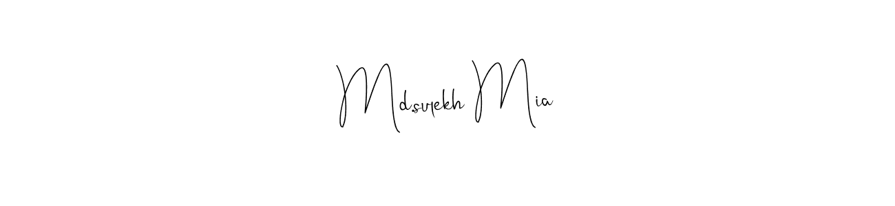 Similarly Andilay-7BmLP is the best handwritten signature design. Signature creator online .You can use it as an online autograph creator for name Md.sulekh Mia. Md.sulekh Mia signature style 4 images and pictures png