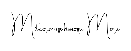 Practice writing Mdkolimullahmolla Molla with the flow of Andilay-7BmLP lettering. A fantastic source of inspiration for developing your personal signature style. Mdkolimullahmolla Molla signature style 4 images and pictures png