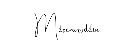Elevate your brand with a stunning Mdserazuddin eSignature. The Andilay-7BmLP style provides a balanced, flowing aesthetic for everyday signing. Mdserazuddin signature style 4 images and pictures png