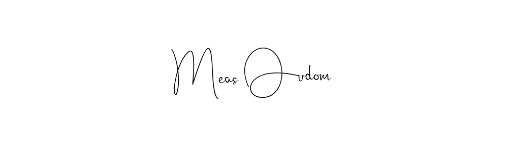 It looks lik you need a new signature style for name Meas Oudom. Design unique handwritten (Andilay-7BmLP) signature with our free signature maker in just a few clicks. Meas Oudom signature style 4 images and pictures png