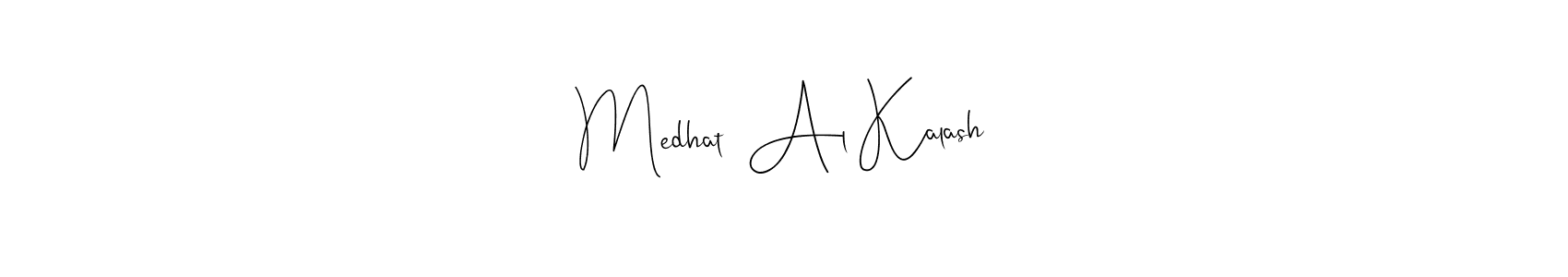 How to Draw Medhat  Al Kalash signature style? Andilay-7BmLP is a latest design signature styles for name Medhat  Al Kalash. Medhat  Al Kalash signature style 4 images and pictures png