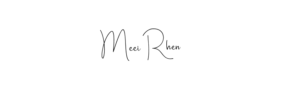 Check out images of Autograph of Meei Rhen name. Actor Meei Rhen Signature Style. Andilay-7BmLP is a professional sign style online. Meei Rhen signature style 4 images and pictures png