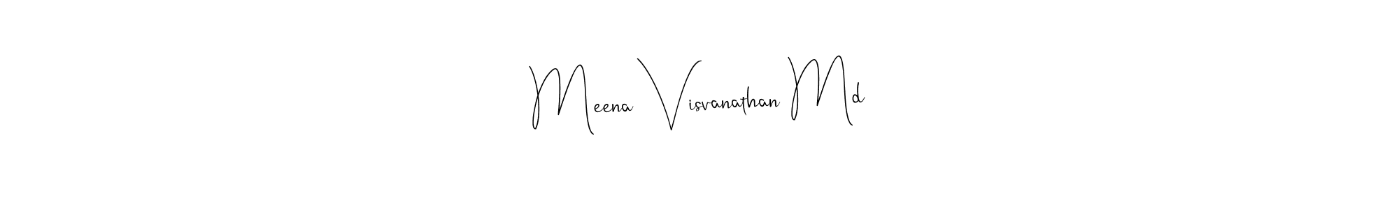 It looks lik you need a new signature style for name Meena Visvanathan Md. Design unique handwritten (Andilay-7BmLP) signature with our free signature maker in just a few clicks. Meena Visvanathan Md signature style 4 images and pictures png