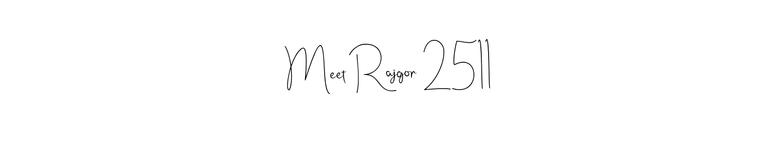 How to Draw Meet Rajgor 2511 signature style? Andilay-7BmLP is a latest design signature styles for name Meet Rajgor 2511. Meet Rajgor 2511 signature style 4 images and pictures png
