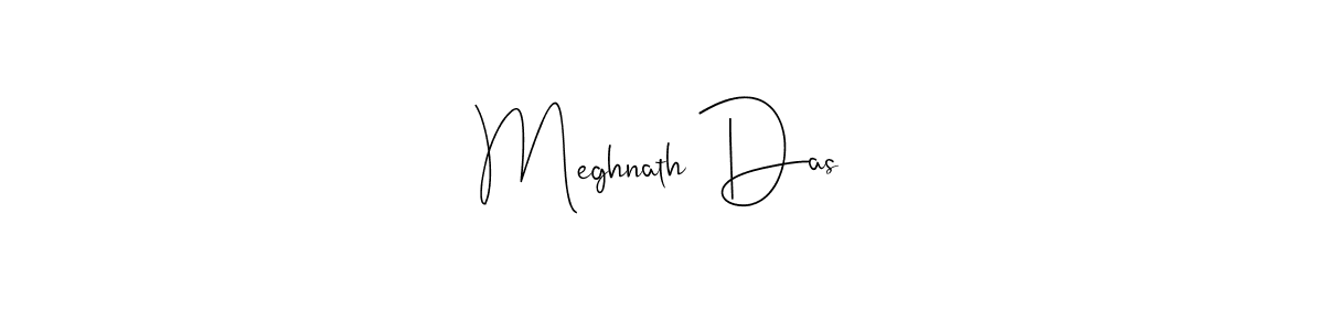 if you are searching for the best signature style for your name Meghnath Das. so please give up your signature search. here we have designed multiple signature styles  using Andilay-7BmLP. Meghnath Das signature style 4 images and pictures png