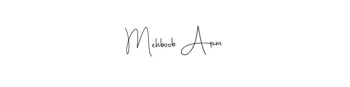 Make a beautiful signature design for name Mehboob Alam. Use this online signature maker to create a handwritten signature for free. Mehboob Alam signature style 4 images and pictures png